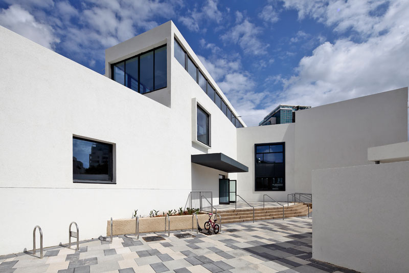 מבנה בית ספר מעוצב